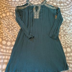Time and Tru - Teal Lightweight Dress - Size M